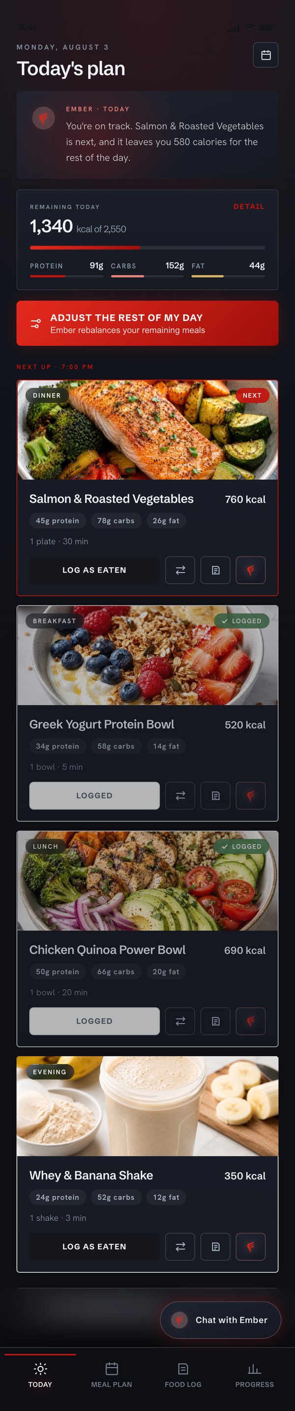 Fyrefit nutrition meals