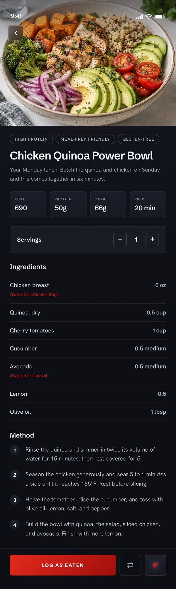 Fyrefit recipe