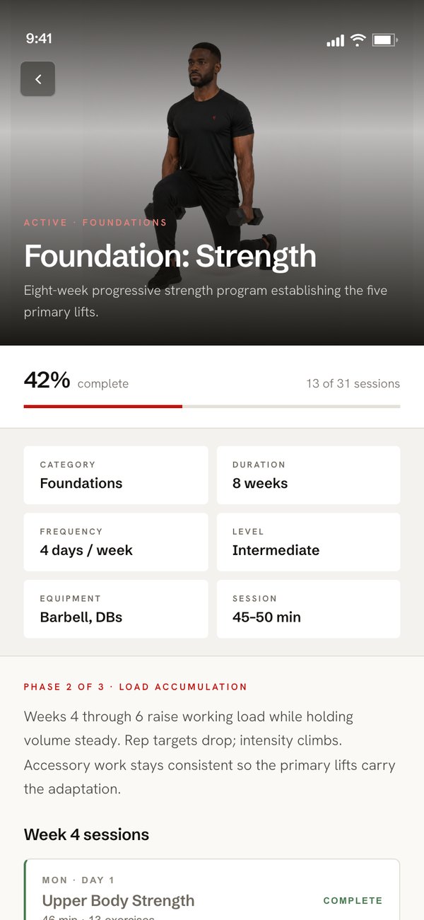 Fyrefit Studio program overview